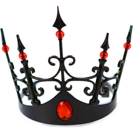 Black Crown Halloween Costume Accessory