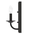 thumbnail image 4 of Hunter - Perch Point 1-light Noble Bronze, Small Sconce Light, Dimmable, Casual Style, for Bedrooms, Kitchens, Dining, Living Rooms - 19420, 4 of 6