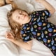 thumbnail image 5 of Balery Whales In Space Conjunto de Pijama Infantil de Manga Corta con Estampado – Ropa de Dormir de Algodón Suave-Small, 5 of 6
