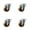 4 Swivel - No Brakes  - Brown, variant on 3 Inch High Temp Phenolic Wheel Swivel Top Plate Caster Service Caster Brand