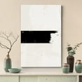 thumbnail image 3 of PixonSign Canvas Wall Art Geometric Black Stripe Tan Color Field Abstract Print Minimalism Contemporary Nordic Artwork Decoration for Living Room, Bedroom, Office - 24"x36", 3 of 5