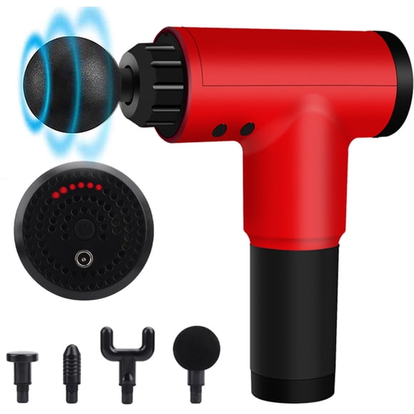 Hand-Held Masajeador Brandtrendy Rojo, Automático, 6 velocidades, silencioso