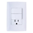 thumbnail image 1 of Placa 2 Interruptores 1 Contacto Tierra Leviton, 1 of 3