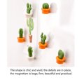 thumbnail image 3 of 4PCS/Set Mignon Succulent Plante Aimant Bouton Cactus Réfrigérateur Message Autocollant Aimant Autocollant, 3 of 9