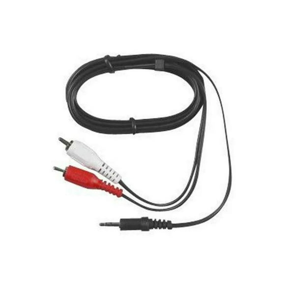 Cable de Audio Insignia 'Y' 1/8 pulgadas a Doble 1/4 pulgadas