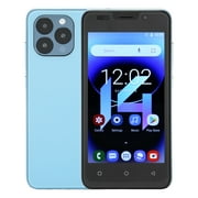 2024 I14 Pro Max 5.0 Inch Smartphone 3G Network 4GB RAM 32GB for Android 10 Cell Phone 100?240V Blue US 100?240V