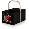 thumbnail image 1 of Picnic Time Urban Basket - Black (Miami University (Ohio) Redhawks) Digital Print, 1 of 2