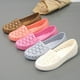 thumbnail image 4 of Verano Transpirable Malla Bean Home Verano Sandalias Planas Mujer Zapatos De Trabajo De Mediana Edad Zapatos Blancos, 4 of 5
