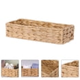 thumbnail image 3 of FELTECHELECTR cesta tejida sencilla, cesta organizadora multiusos, cesta de almacenamiento para el hogar., 3 of 4
