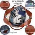 thumbnail image 2 of Bolsa de viaje de piel weiatas impermeable para hombre y mujer, 2 of 6