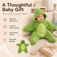 thumbnail image 2 of Baby Starfish Onesie, Baby Star Suit, Halloween Clothes One Piece Soft Winter Outfits, 2 of 7