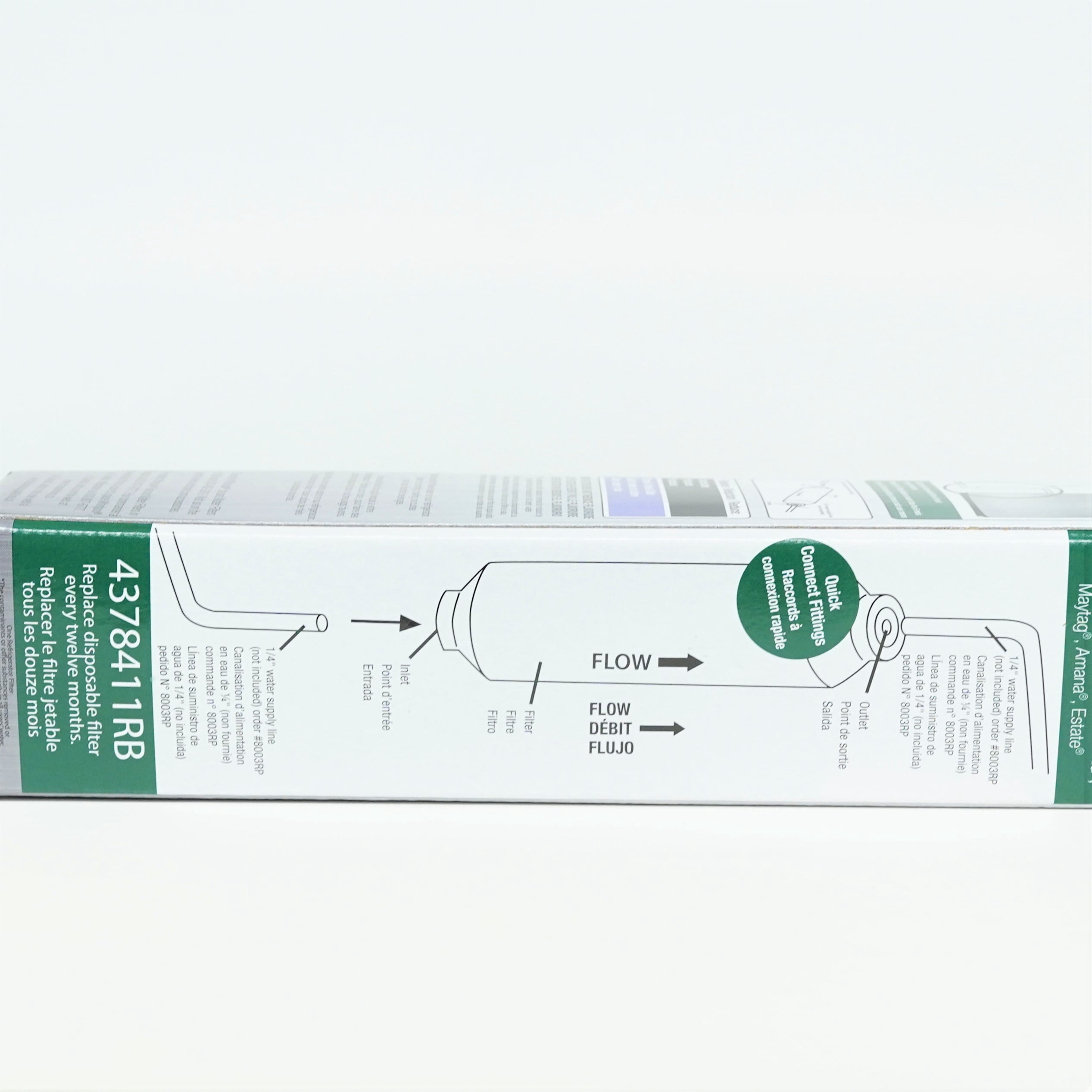Whirlpool Refrigerator Universal Ice/Water Filter 4378411RB