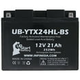 thumbnail image 4 of UB-YTX24HL-BS Battery Replacement for 1981 Kawasaki KZ1300 Touring 1300 CC Motorcycle - Factory Activated, Maintenance Free, Motorcycle Battery - 12V, 21AH, UpStart Battery Brand, 4 of 4