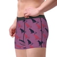 thumbnail image 3 of Bingfone Leopard Print Men's Underwear - Casual Stretch Boxer Briefs-Medium, 3 of 7