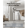 thumbnail image 3 of DREO TurboPoly Fan 154 Ultra-Quiet BLDC Fan With 9 Speeds & 3 Modes, 3 of 8