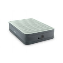 Intex 18in Queen PremAire I Elevated Inflatable Air Mattress with Fiber Technology and Internal Pump