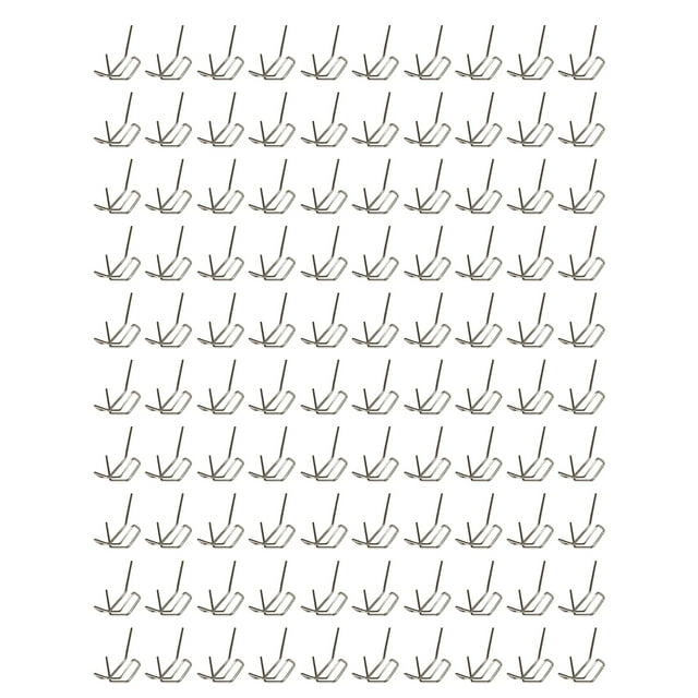 Universal 100 Pcs/Set Precut 0.6mm-0.8mm Hot Flat Staples For Stapler Welder tool