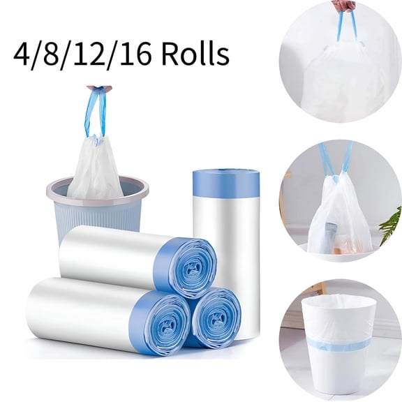 ACDANC 120 Count Self Cleaning Cat Litter Box Waste Bags, Cat Litter bags for All Automatic Cat Litter Box