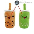 thumbnail image 2 of AMERTEER Cute Milk Tea Plush Dog Toy  Bubble Tea Stuffed Dog Toy(2Pcs), 2 of 4