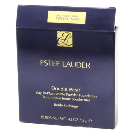 Estee Lauder Double Wear Stay-In-Place Powder Foundation 0.42oz 7W1 Deep Spice