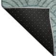 thumbnail image 5 of Addison Rugs Chantille Indoor/Outdoor Transitional Geometric Teal Machine Washable Rectangle Rug, 5' x 7'6", 5 of 8