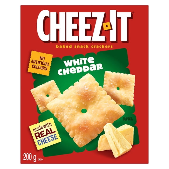 Craquelins Cheez-It* Cheddar Blanc 200 g