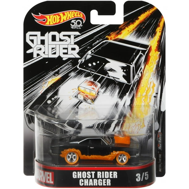 Hot Wheels Ghost Rider Charger Play Vehicle for Indoor Play