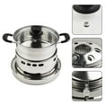 thumbnail image 6 of Sufanic Stainless Steel Indoors Camping Stove Spirit Cooker Liquid and Solid Alcohol, 6 of 8