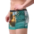 thumbnail image 2 of Balery Underwater Swimming Duck Calzoncillos bóxer para hombre, ropa interior de algodón suave y transpirable con cinturilla de nailon-XX-Large, 2 of 5