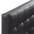 thumbnail image 5 of Modern Vinyl Twin Tufted Panel Headboard in Brown, 5 of 5
