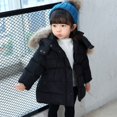 thumbnail image 2 of Mercatoo Baby Boys Winter Jacket Toddler Kids Boys Girls Padded Snowsuit Toddler Winter Clothes Hooded Jacket Coat Outerwear Fashion Clothes, 2 of 6