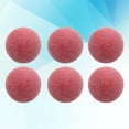 thumbnail image 3 of 6PC Table Football Table Plastic Accessories Matte Indoor Sports Football Game Special Balls (Red), 3 of 7