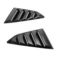 thumbnail image 1 of Matte Black 1/4 Rear Side Vent Quarter Window Louver Shutter Cover, 1 of 5