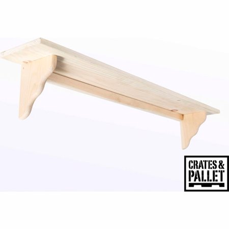 Crates and Pallet Large Wood Shelf