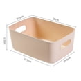 thumbnail image 1 of Desktop Storage Basket Cosmetic Storage Box Desktop Sundries Organizer Household Kitchen Storage Container Desktop Storage Basket PP Cosmetic Storages Box Desktops Sundries, 1 of 2