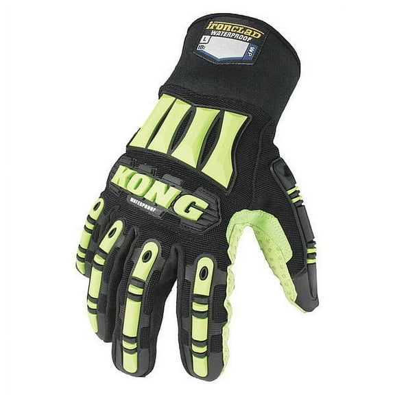 Ironclad Performance Wear Impact Resistant Gloves,2XL,Blk/Grn,PR SDX2W-06-XXL