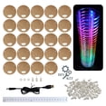 thumbnail image 1 of iCubeSmart 24 LED Audio Spectrum DIY Electronic Kit (PP24LED-ROUND), 1 of 8