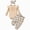 H233-Khaki, variant on masbird Baby Girl Clothes Newborn 3Pcs Fall Winter Outfits Rib Frill Long Sleeve Romper Daisy Pants Headband Sets 0 3 6 12 18 24 Months,Khaki,0-3 M