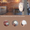 thumbnail image 4 of HLONK Rechargeable Touch Light  RTSU DIY Stick Anywhere Led Night Light Touch Lamp Tap Light (Touch Sensor Switch  Stepless Dimmer  Last Setting Memory  Built-in Battery Powered  Warm Lig, 4 of 7