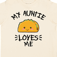 thumbnail image 4 of Inktastic My Auntie Loves Me with Taco Illustration Boys or Girls Toddler T-Shirt, 4 of 5