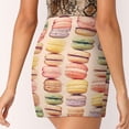 thumbnail image 5 of J'Aime Macarons! Women's skirt With Hide Pocket Tennis Skirt Golf Skirts Badminton Skirts Running skirts Pink Cool Vibes Good, 5 of 6