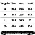 thumbnail image 3 of COOLOMG Youth Padded Compression Shirt for Football Baseball Basketball Lacrosse Rib Chest Protector Shoulder Heart Sternum Guard, 3 of 5