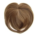 thumbnail image 2 of Awdenio Hair Topper for Women Human Hair Clip-In Topper Hair Pieces Silk Base with Bangs Wig Hair Extensions for Hair Loss or Thinning Hair, 2 of 2