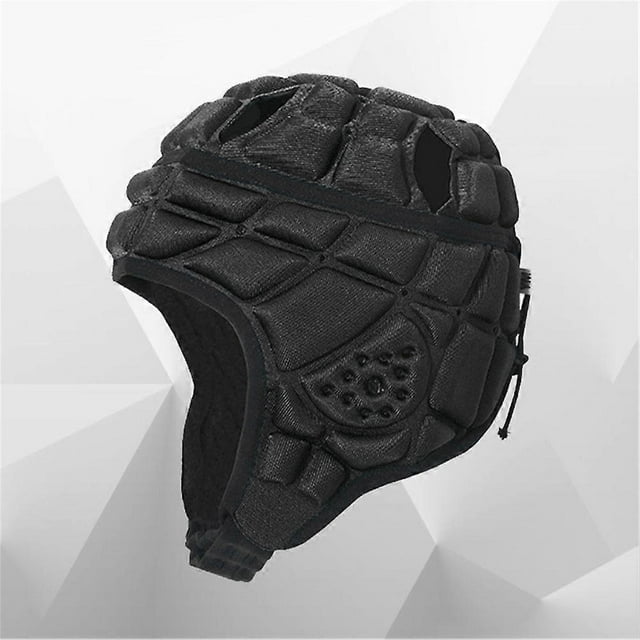 Rugby Helmet Soft Shell Helmet Goalkeeper Headgear Adjustable Rugby Helmet