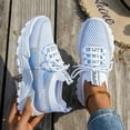 thumbnail image 2 of Women's Running Shoes for Women, Sneakers, Breathable Knitted Low Top Sports Shoes,37, 2 of 8