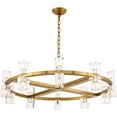 thumbnail image 5 of Urban Classic Chateau 20 light Burnished Brass Pendant, 5 of 7