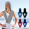 thumbnail image 3 of LJNYFDC Serviette de Refroidissement à Séchage Rapide Serviette à Capuchon de Refroidissement Absorption d'Eau Protection à Séchage Rapide Serviette pour le Cou, 3 of 7