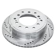 thumbnail image 6 of Detroit Axle - 12.28" inch Rear Drilled and Slotted Disc Brake Rotors for Lexus GX470 Toyota 4Runner Sequoia FJ Cruiser, 6 of 7