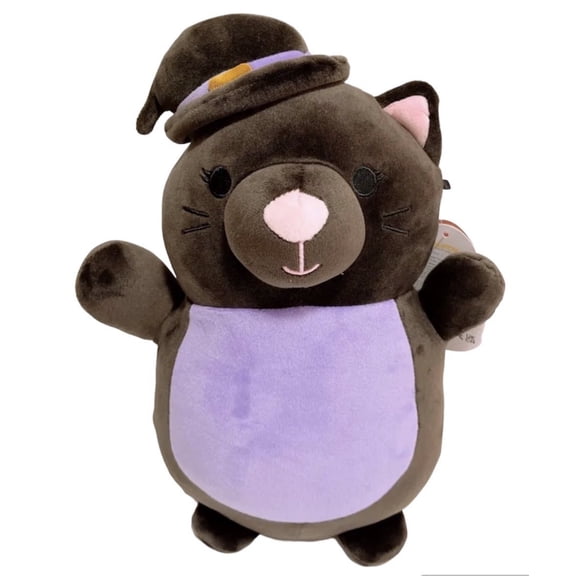 Squishmallows HugMees Halloween 10" Autumn the Cat Animal Plush Doll Toy