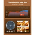 thumbnail image 3 of VEVOR 5-Tier Commercial Food Warmer Display, 800W Food Display Warmer with LED Light, Adjustable Shelf and Stainless Steel Frame, 86℉~185℉ Air Heating, 60L, 3 of 9
